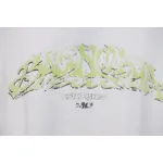 Balenciaga Catwalk Model Flame Lettering Digital Direct Printing T-shirt