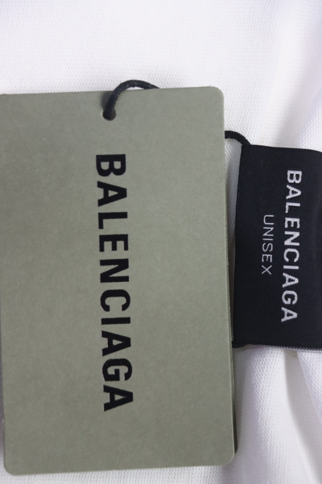Balenciaga Catwalk Model Flame Lettering Digital Direct Printing T-shirt