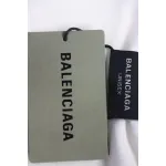 Balenciaga Catwalk Model Flame Lettering Digital Direct Printing T-shirt