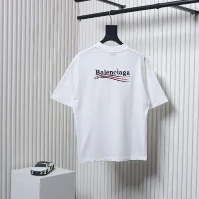 Balenciaga Coke Letter Embroidered T-shirt  02