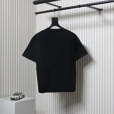 Balenciaga 25ss Sanskrit Letters Flocking Print T-shirt 02