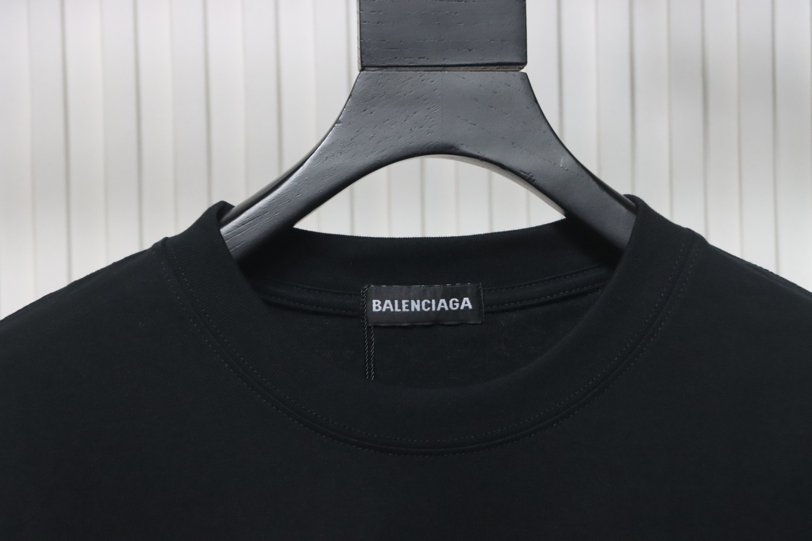 Balenciaga 25ss Sanskrit Letters Flocking Print T-shirt