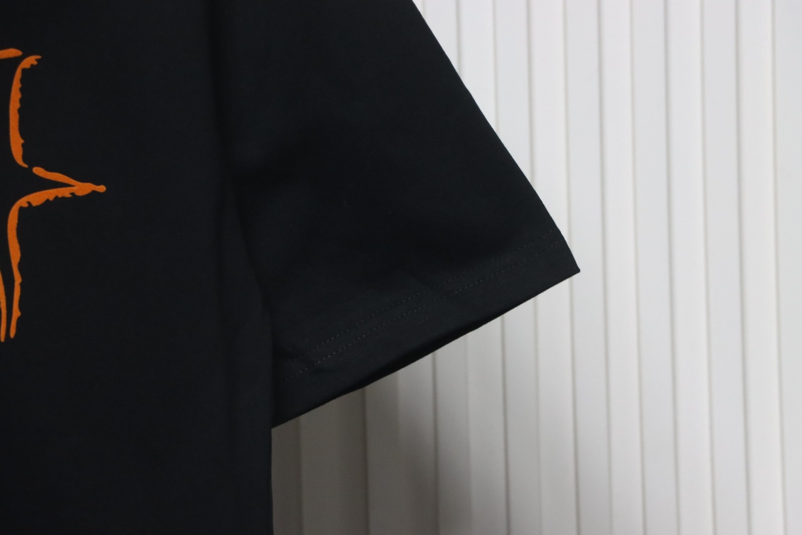 Balenciaga 25ss Sanskrit Letters Flocking Print T-shirt