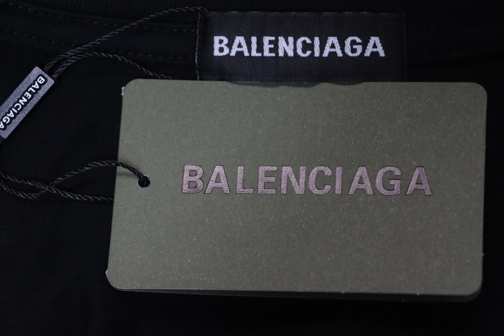 Balenciaga 25ss Sanskrit Letters Flocking Print T-shirt