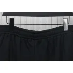 Balenciaga 25ss Tear Tape Lettering Embroidered Shorts Black