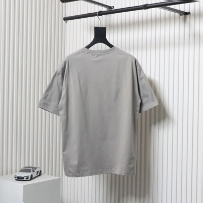 Balenciaga 23ss Mosaic Print T-shirt Grey 02