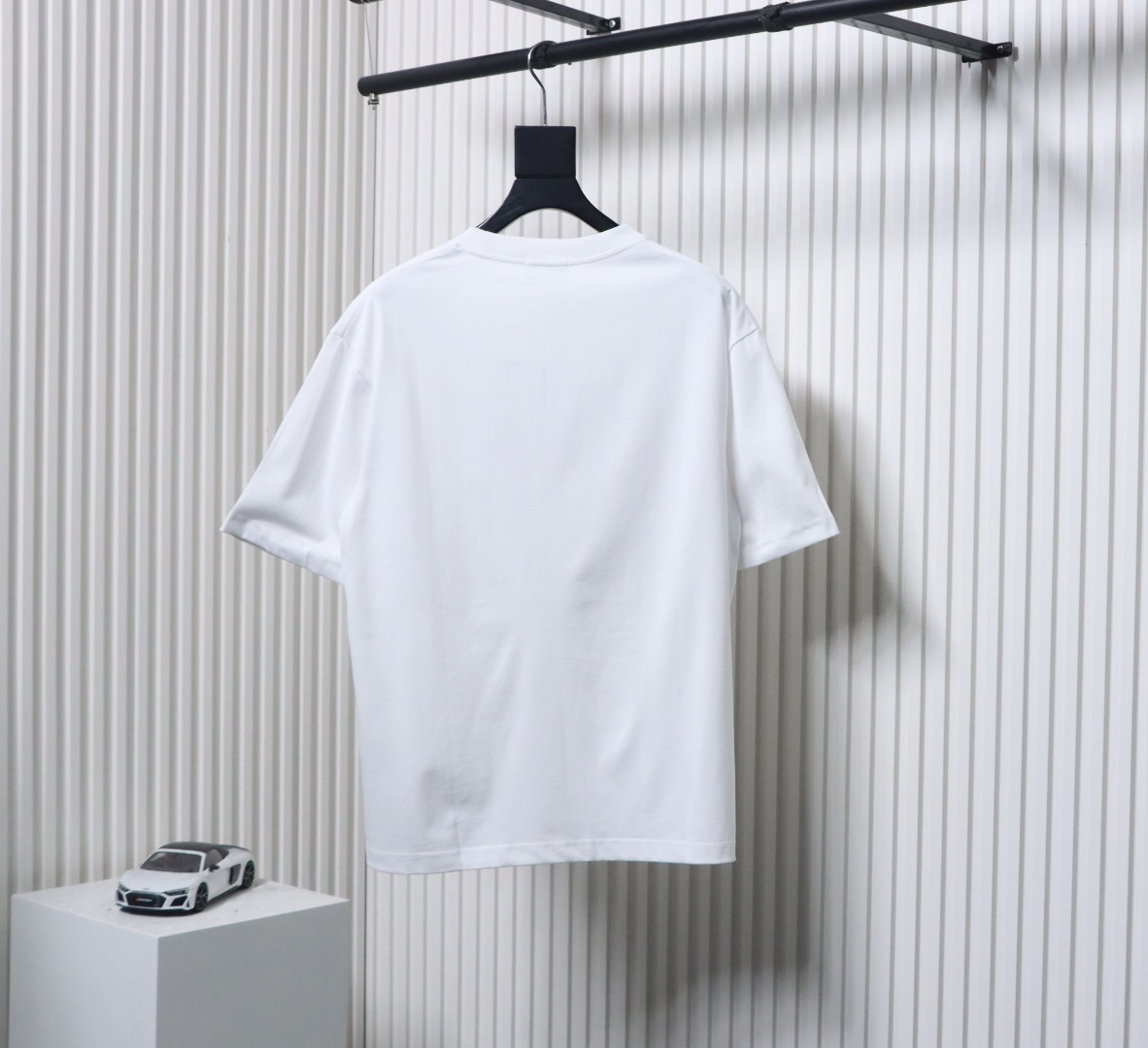 Balenciaga 25ss 3M Printed Letter Logo T-shirt White