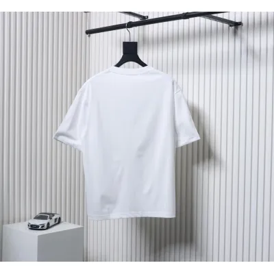 Balenciaga 25ss 3M Printed Letter Logo T-shirt White 02