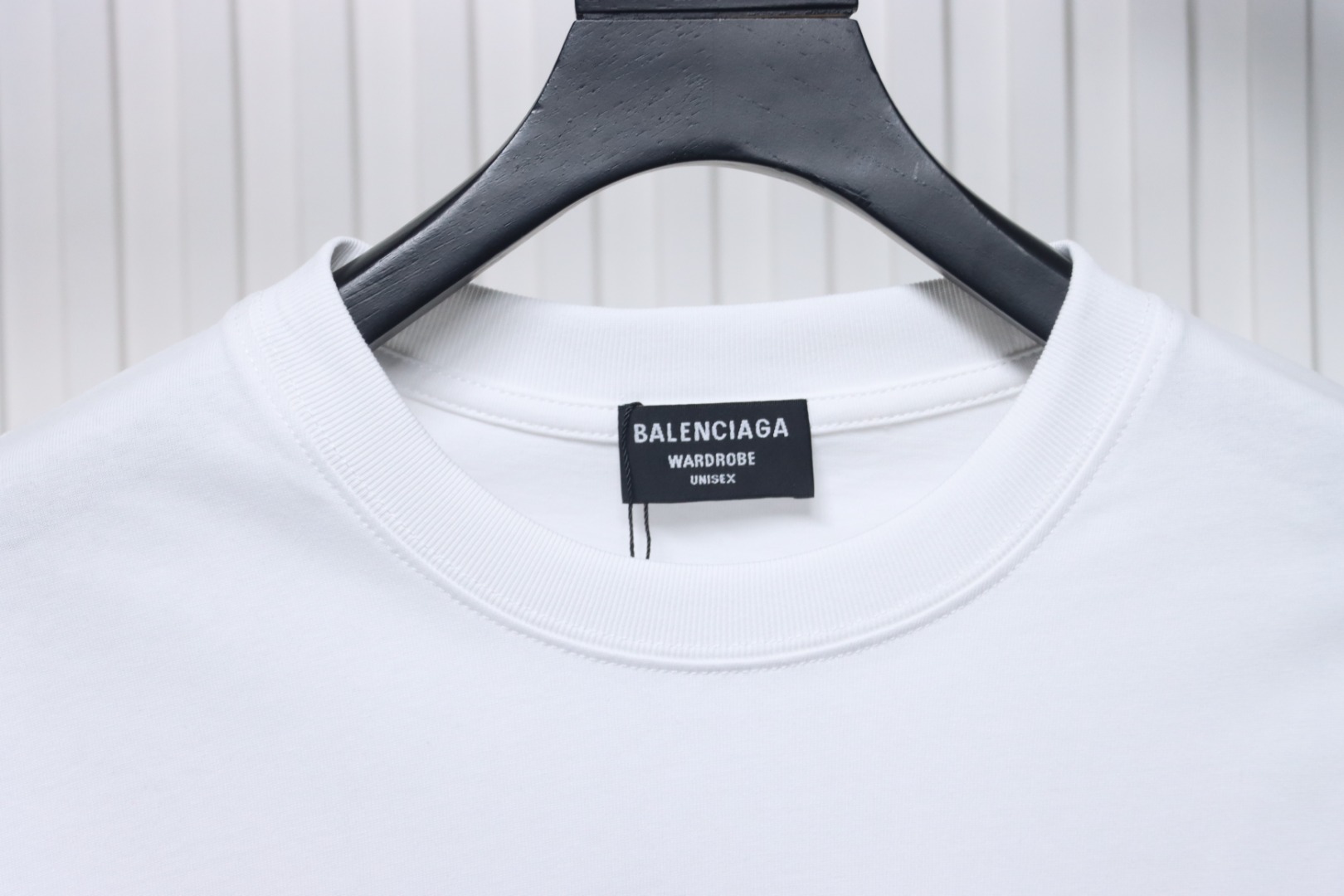 Balenciaga 25ss 3M Printed Letter Logo T-shirt White