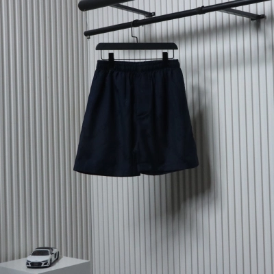 Balenciaga 25SS All-over Printed Obscure Jacquard Shorts 01