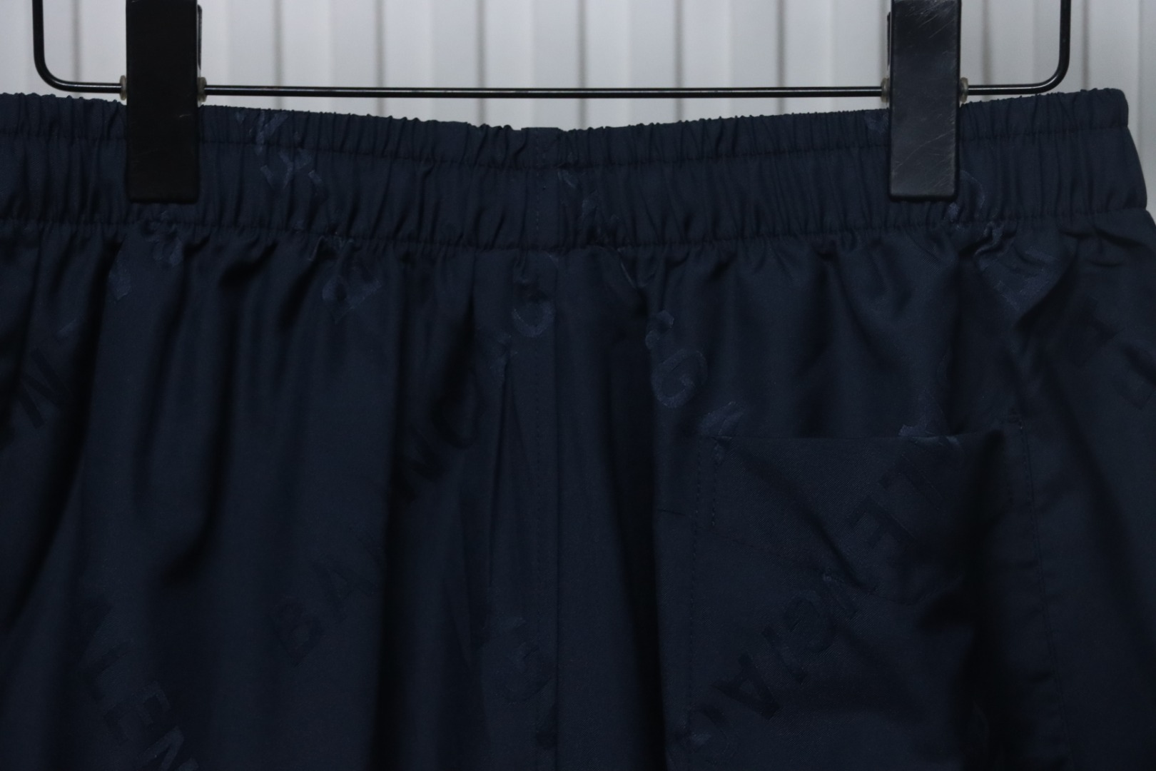 Balenciaga 25SS All-over Printed Obscure Jacquard Shorts