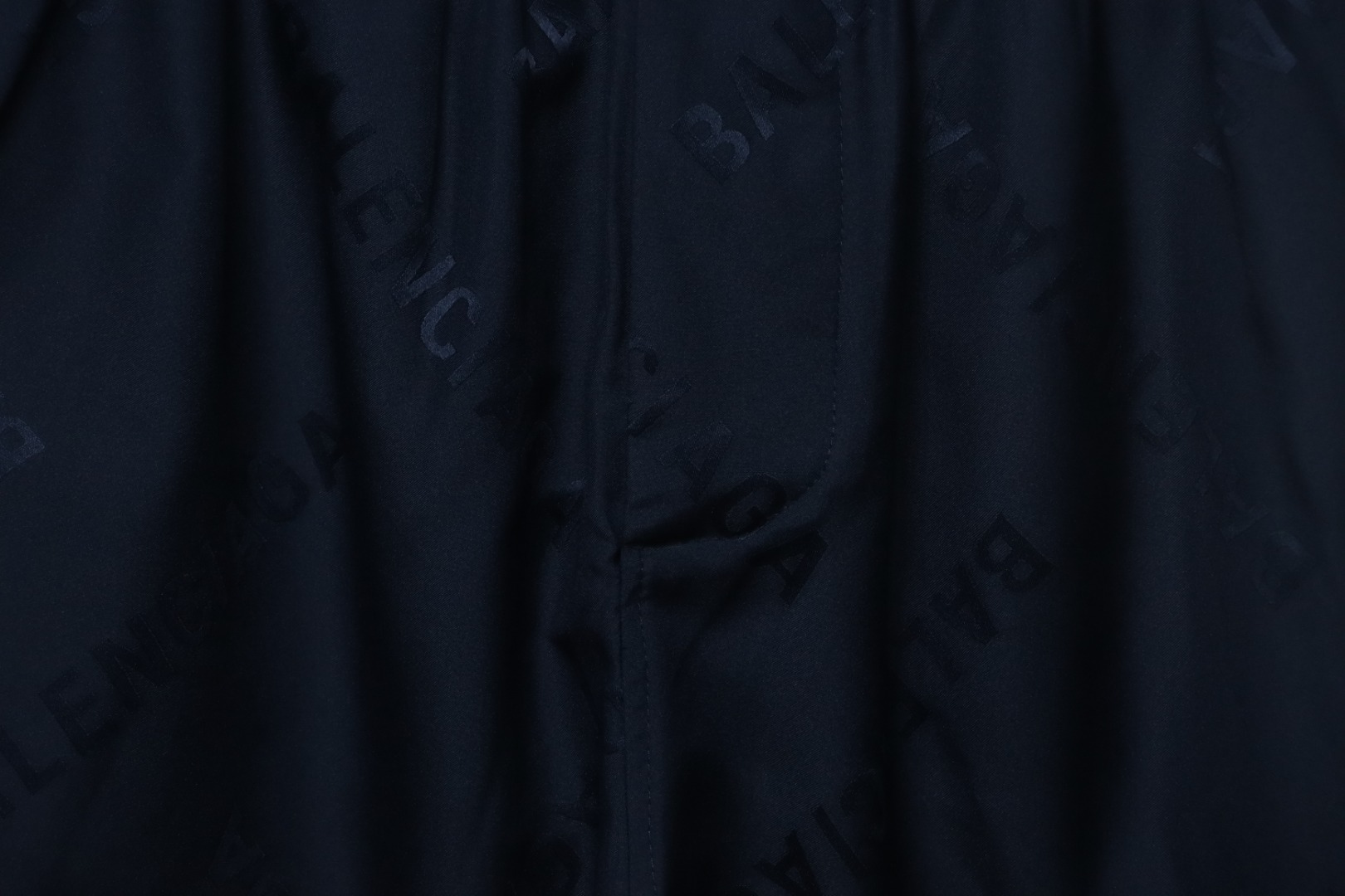 Balenciaga 25SS All-over Printed Obscure Jacquard Shorts