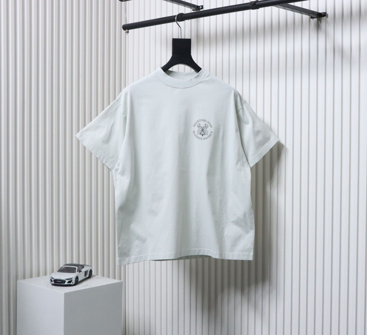 Balenciaga 25SS Chinese Knot Print T-shirt White