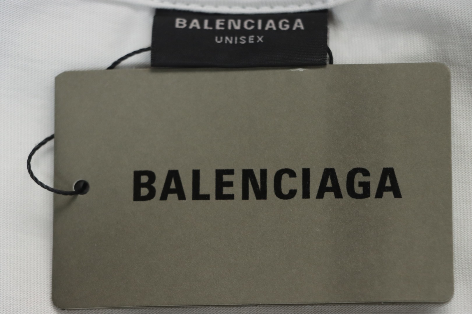 Balenciaga 25SS Chinese Knot Print T-shirt White