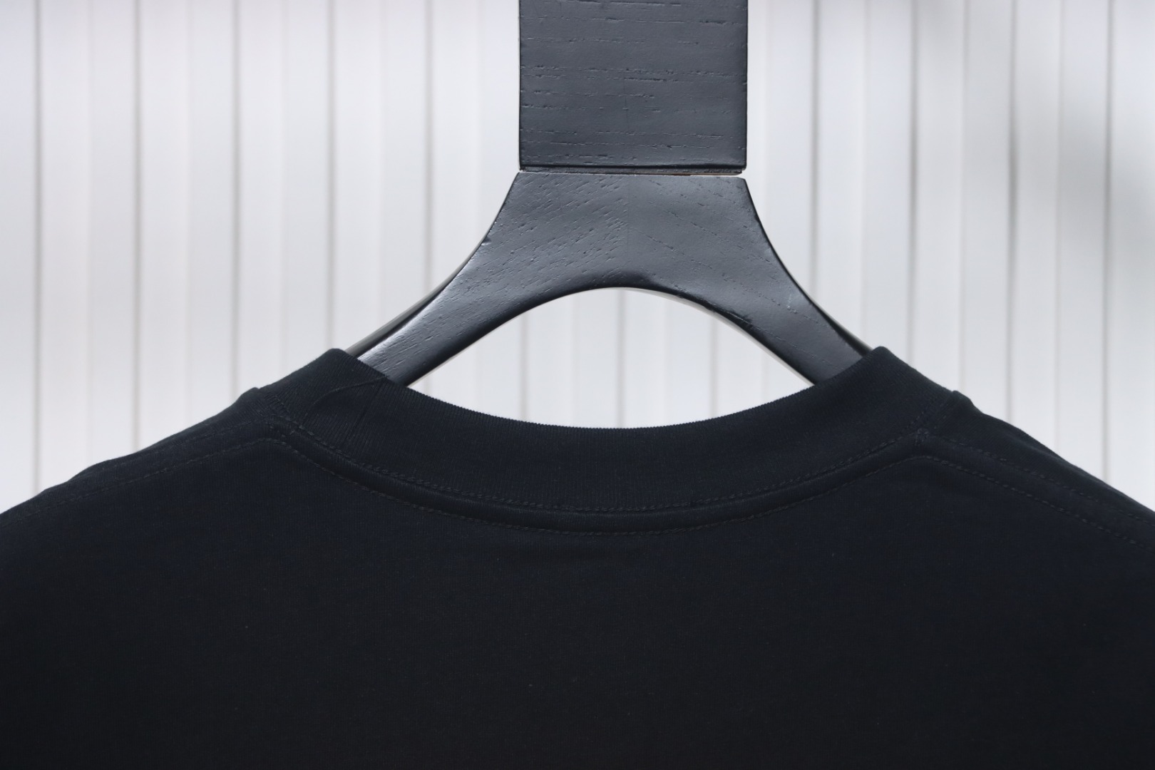 Balenciaga 25ss Graffiti Multi-logo Letter Foam Print T-shirt Black