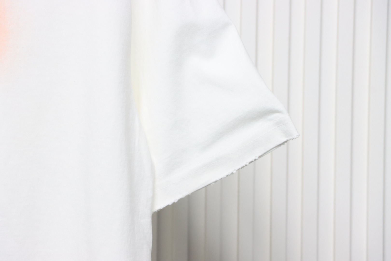 Balenciaga 25ss Lock Letter Embroidery Inkjet T-shirt