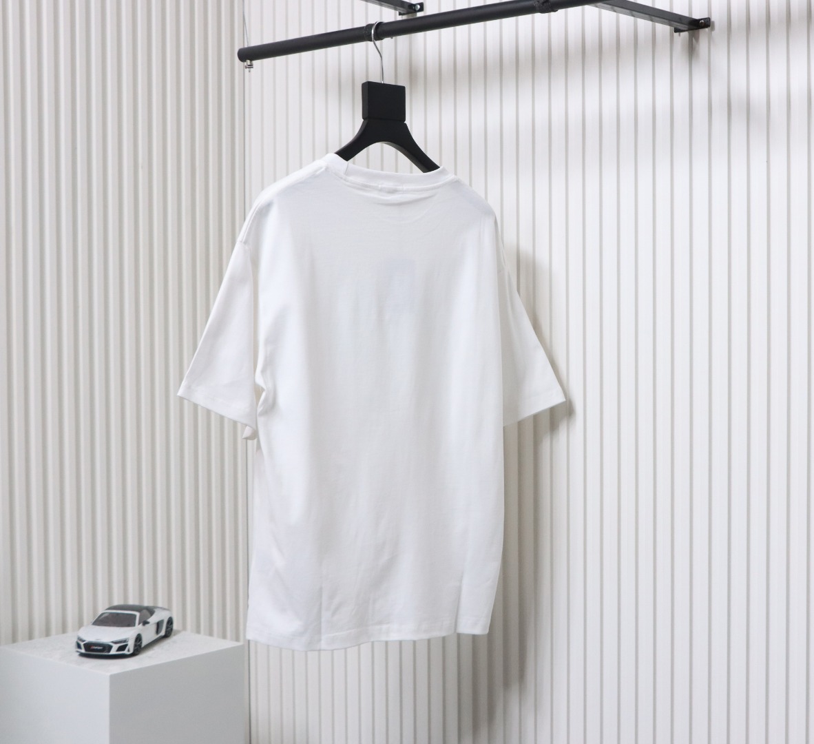 Balenciaga 25ss Print T-shirt White