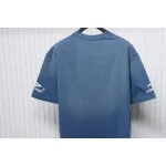 Balenciaga 25ss Ski Series 3M Print Washed T-shirt Blue