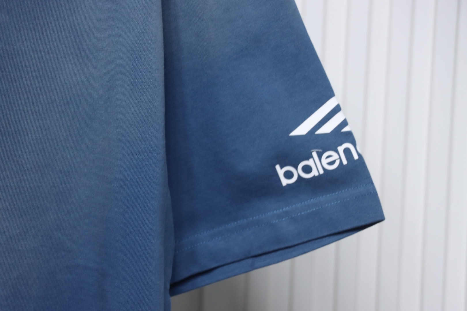 Balenciaga 25ss Ski Series 3M Print Washed T-shirt Blue