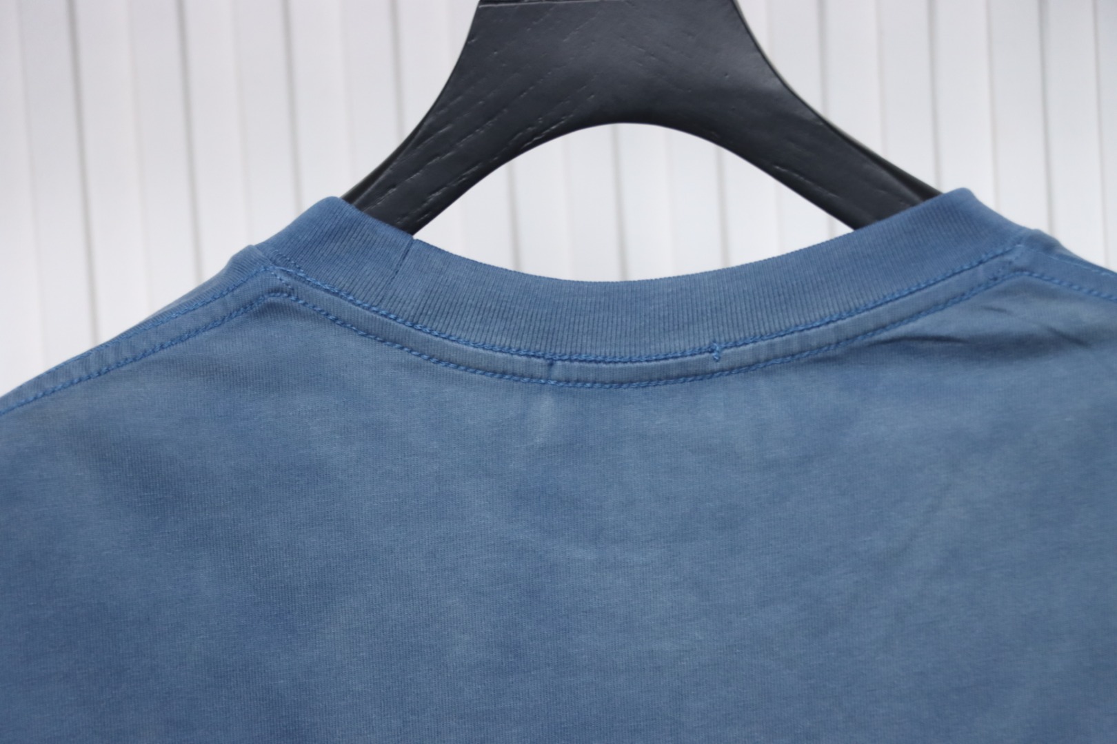 Balenciaga 25ss Ski Series 3M Print Washed T-shirt Blue