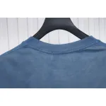Balenciaga 25ss Ski Series 3M Print Washed T-shirt Blue