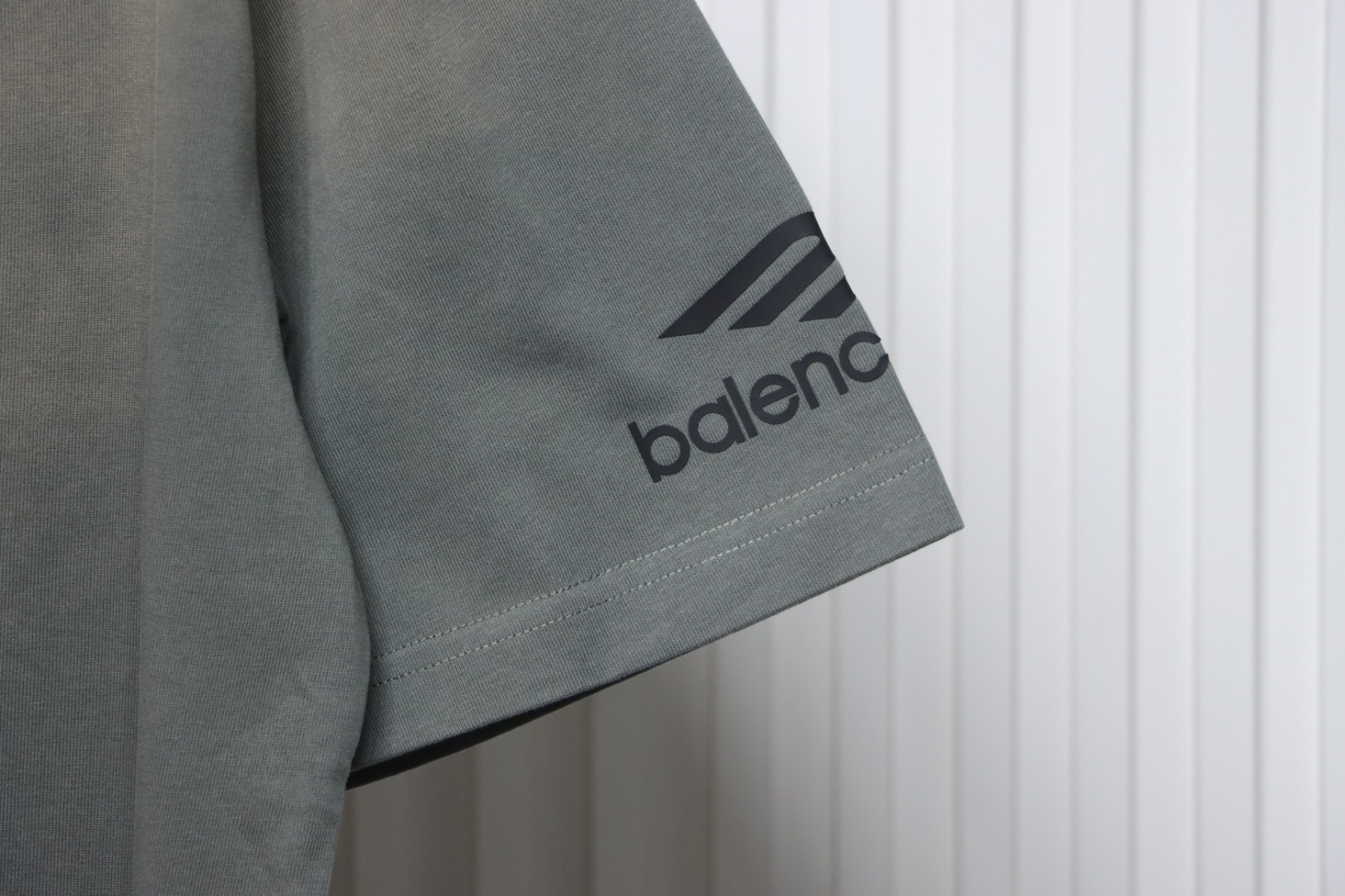 Balenciaga 25ss Ski Series 3M Print Washed T-shirt Grey