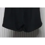 Balenciaga 25ss Tear Tape Lettering Embroidered Shorts