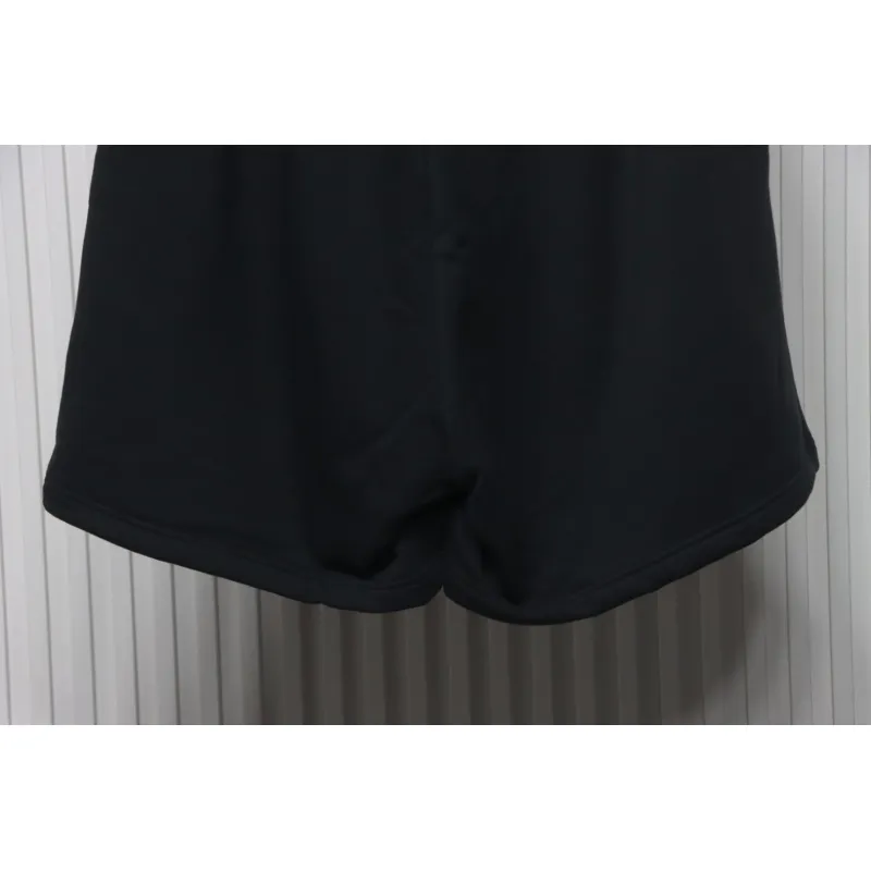 Balenciaga 25ss Tear Tape Lettering Embroidered Shorts