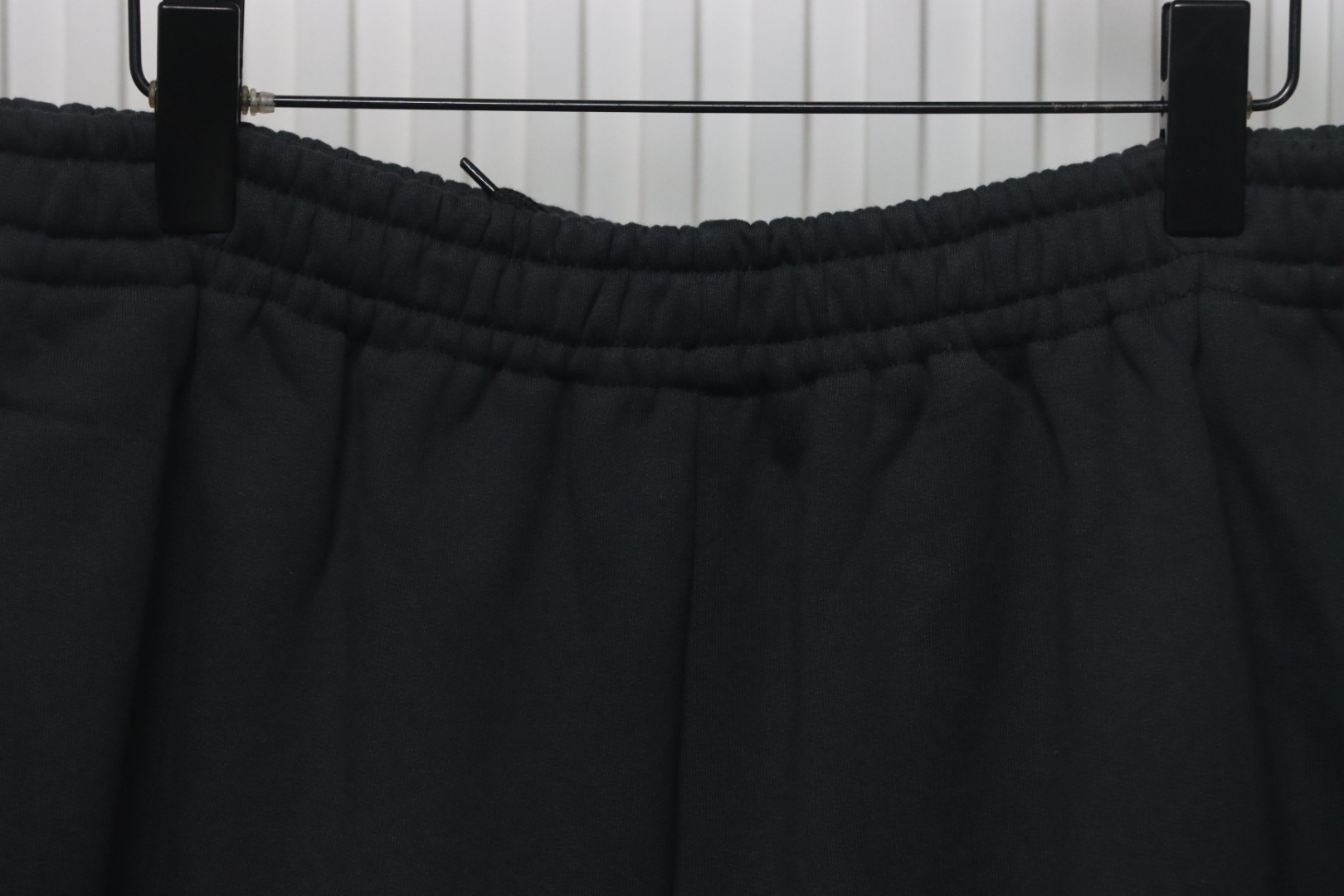 Balenciaga 25ss Tear Tape Lettering Embroidered Shorts