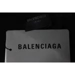 Balenciaga 25ss Tear Tape Lettering Embroidered Shorts