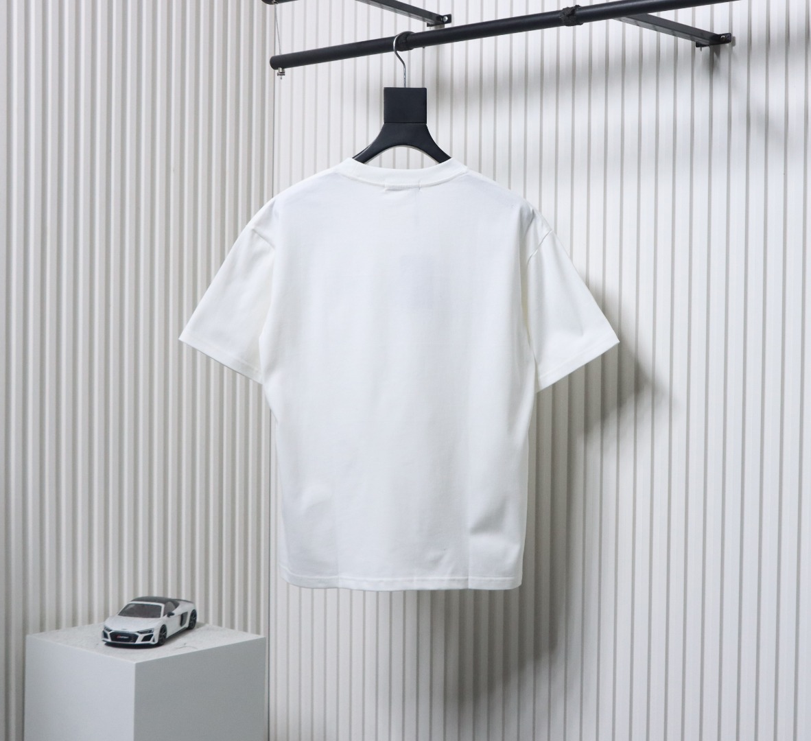 Balenciaga 25SS Twisted Letter T-shirt White