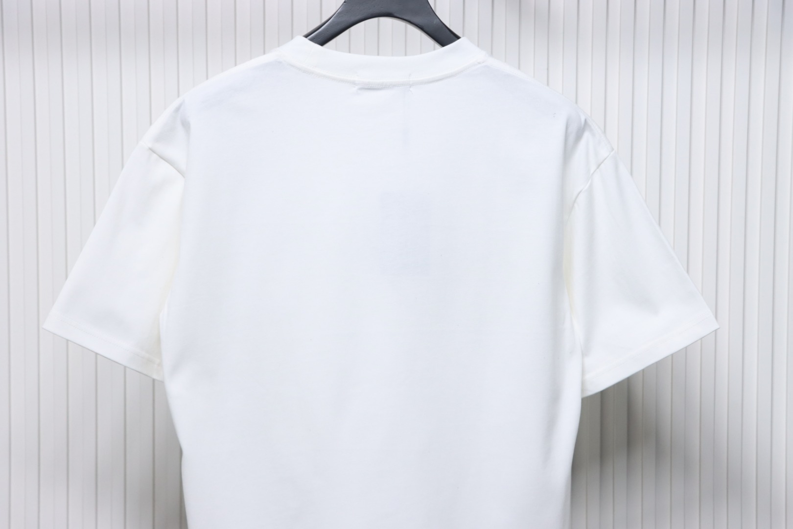 Balenciaga 25SS Twisted Letter T-shirt White