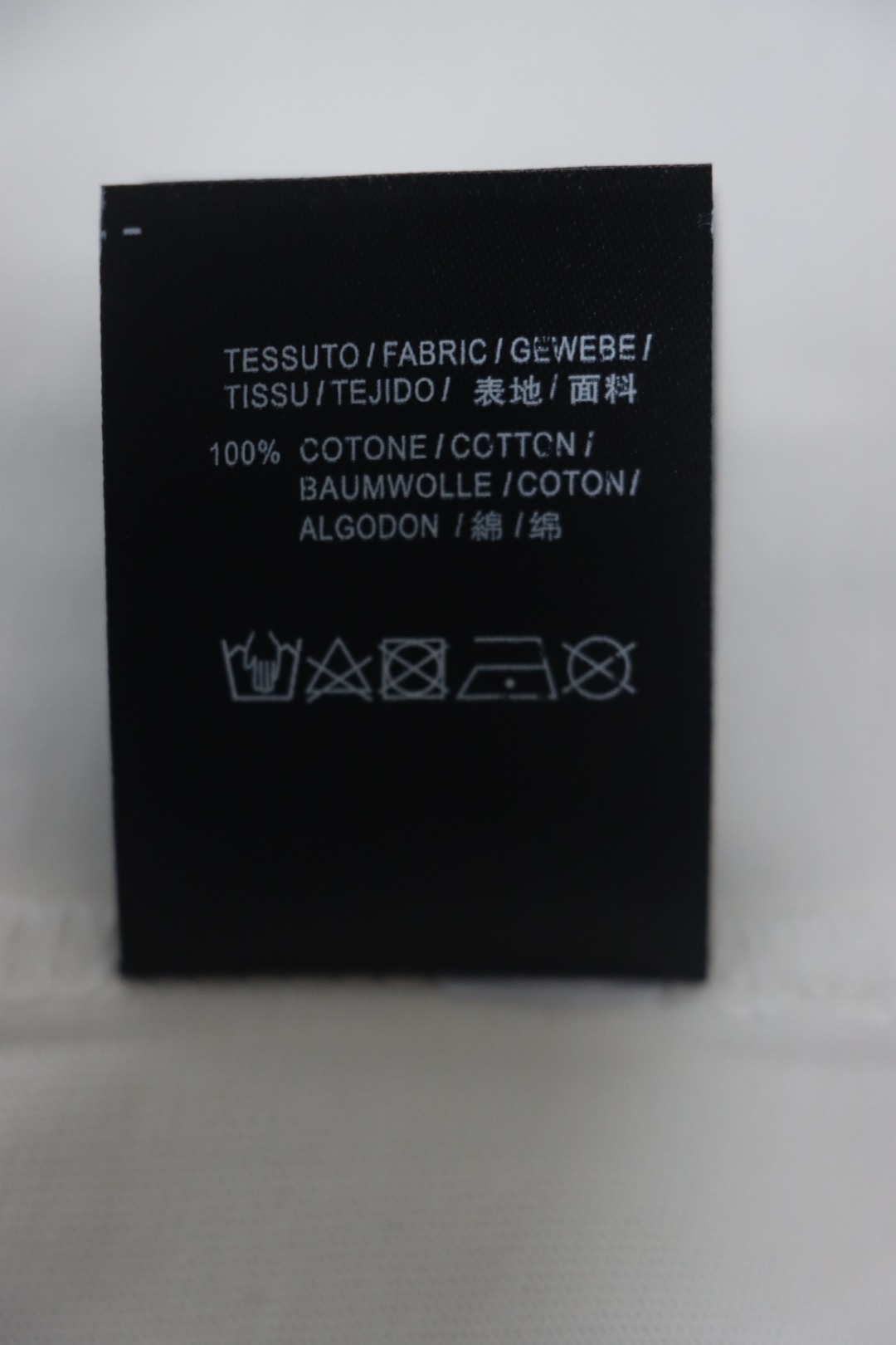 Balenciaga 25SS Twisted Letter T-shirt White