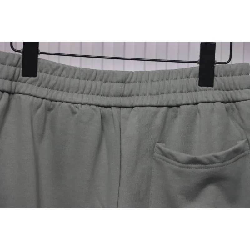 Balenciaga Classic Double B Logo Embroidered Terry Shorts