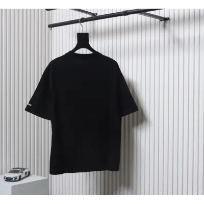 Balenciaga Diamond Headphones T-shirt Black  02