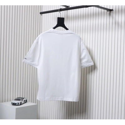 Balenciaga Diamond Headphones T-shirt White 02