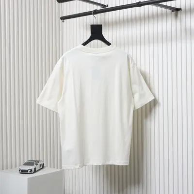 Balenciaga Hand-painted BB Letters Printed Round Neck T-shirt 02