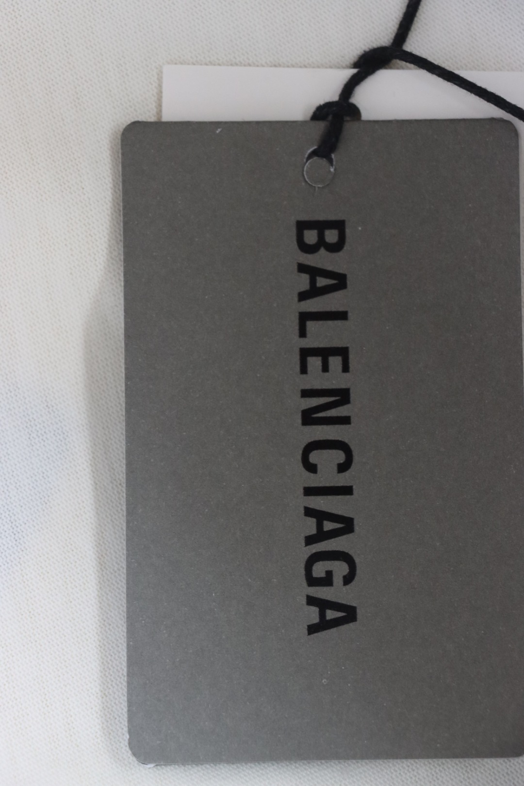 Balenciaga Hand-painted BB Letters Printed Round Neck T-shirt