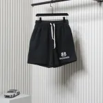 Balenciaga Hand-painted Letter Print Shorts