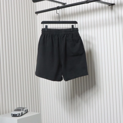 Balenciaga Hand-painted Letter Print Shorts 02