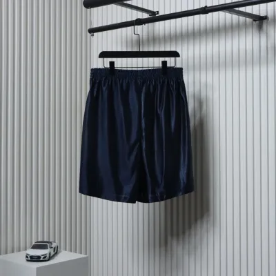 Balenciaga Logo Embroidered Shorts 02