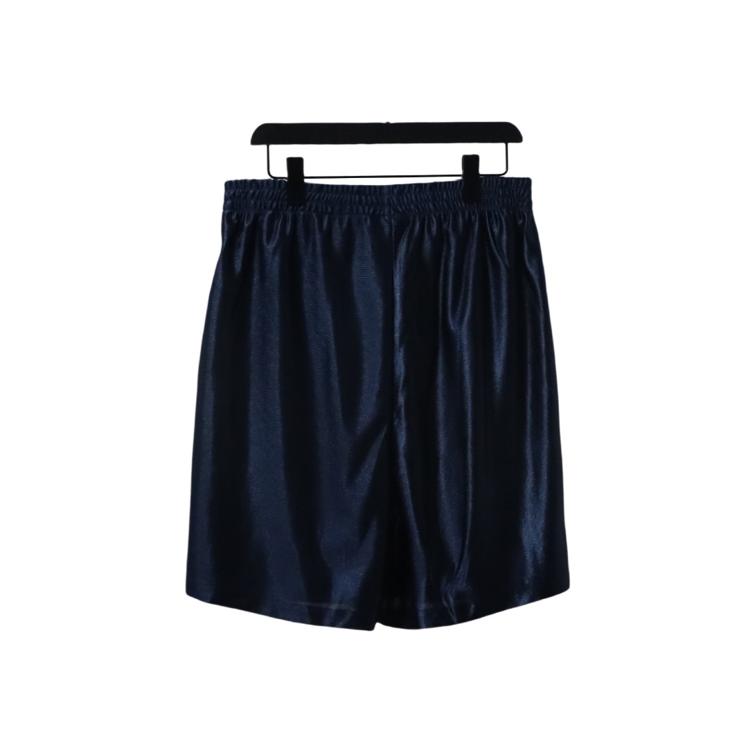 Balenciaga Logo Embroidered Shorts