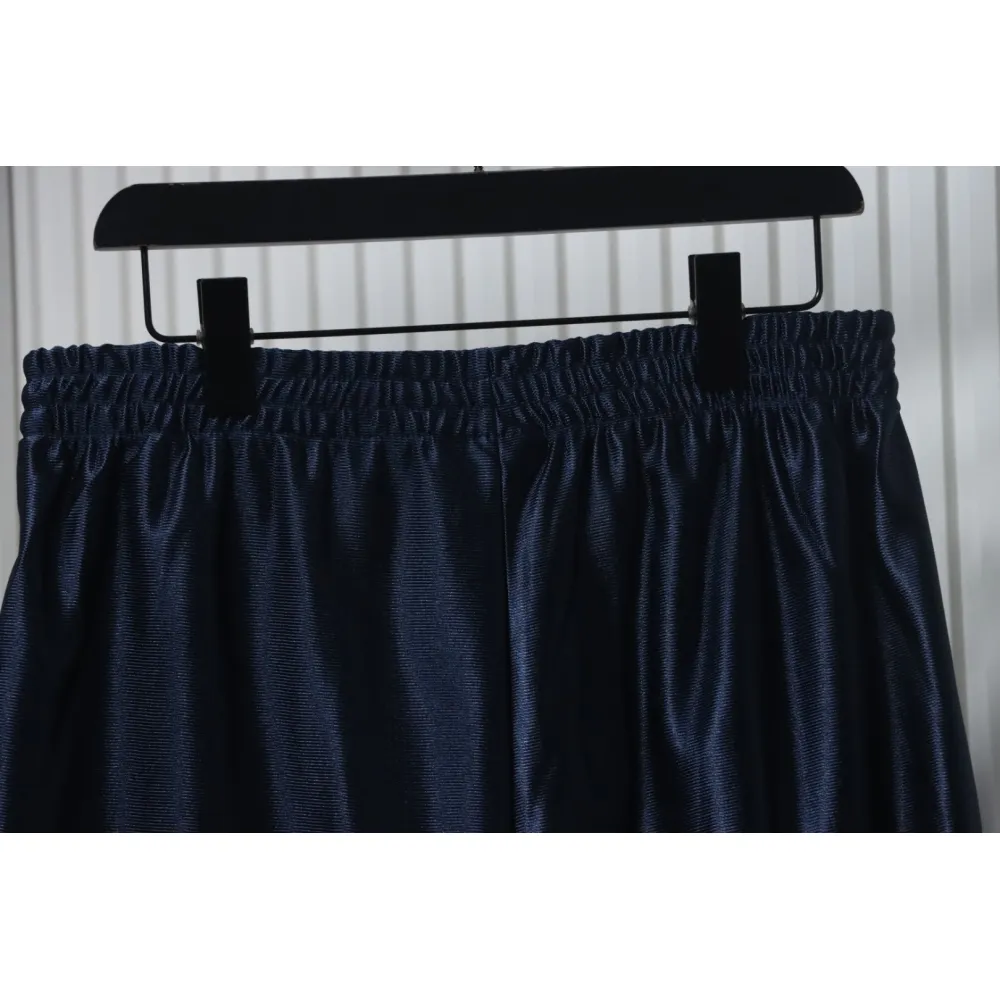 Balenciaga Logo Embroidered Shorts