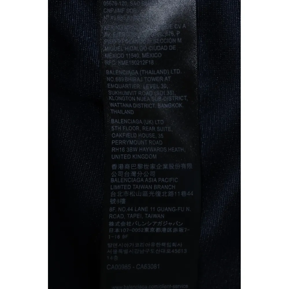 Balenciaga Logo Embroidered Shorts
