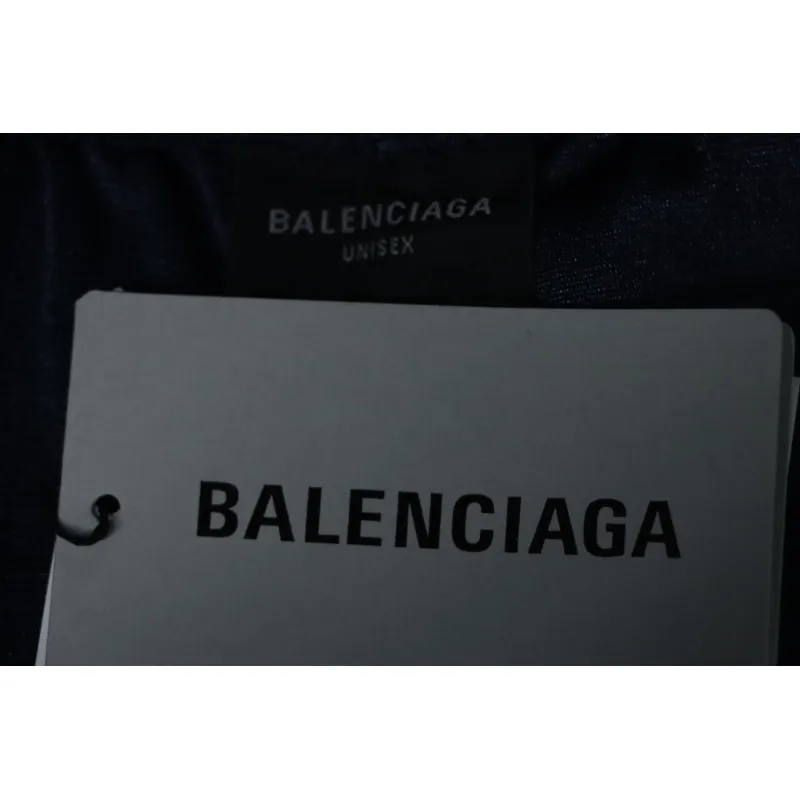 Balenciaga Logo Embroidered Shorts