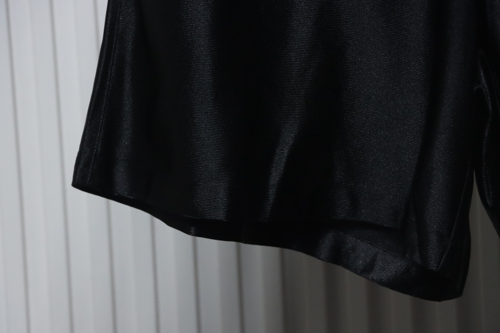 Balenciaga Logo Embroidered Shorts Black