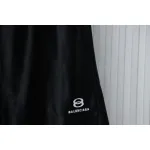 Balenciaga Logo Embroidered Shorts Black