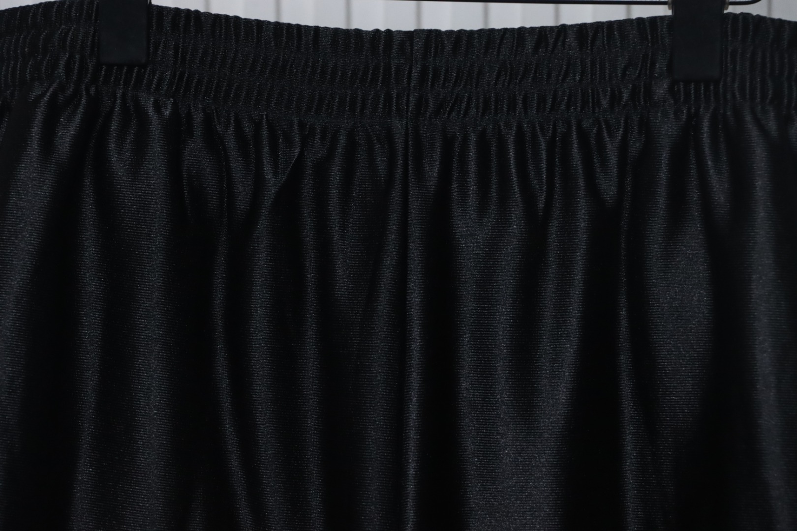 Balenciaga Logo Embroidered Shorts Black