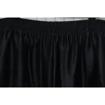 Balenciaga Logo Embroidered Shorts Black