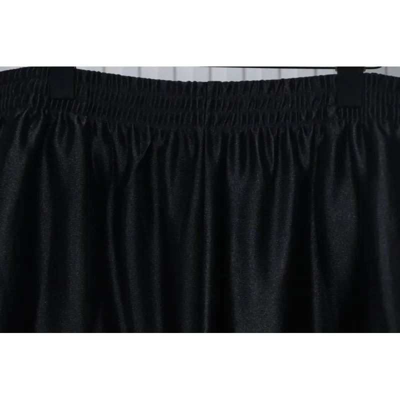 Balenciaga Logo Embroidered Shorts Black